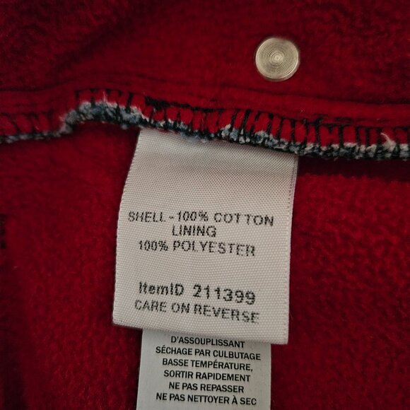 L. L. Bean Original Fit Relaxed Flannel Lined Jeans  - Blue- Sz 10 Tall - EUC - Picture 6 of 8